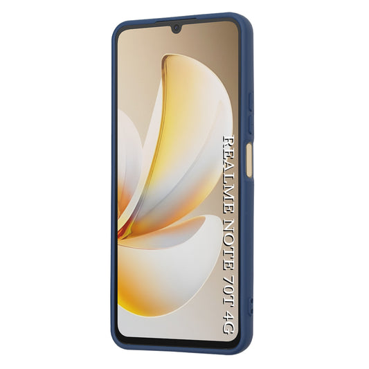Husa pentru Realme Note 70T, Techsuit, SoftFlex, Bleumarin