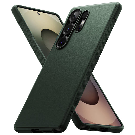 Husa pentru Samsung Galaxy S25 Ultra S938, Ringke, Onyx, Verde