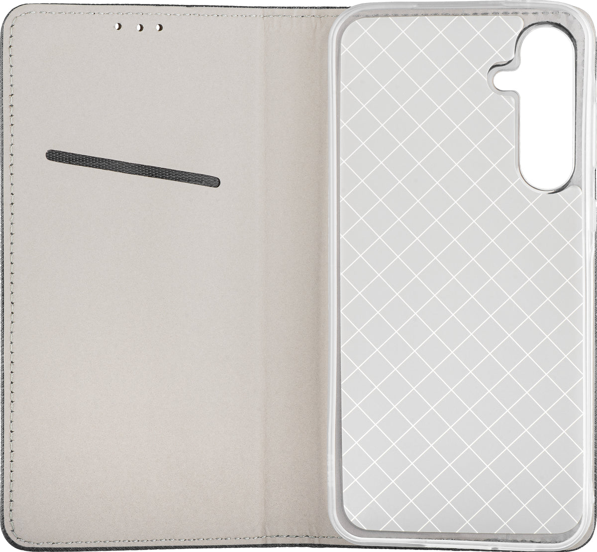 Husa pentru Samsung Galaxy A13 A135, OEM, Smart Magnet, Neagra