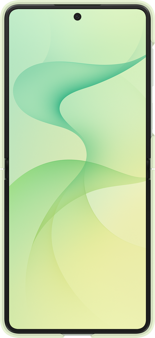 Husa pentru Samsung Galaxy Z Flip8 F776, Silicone Ring Magnet, Verde EF-EF776CGEGWW