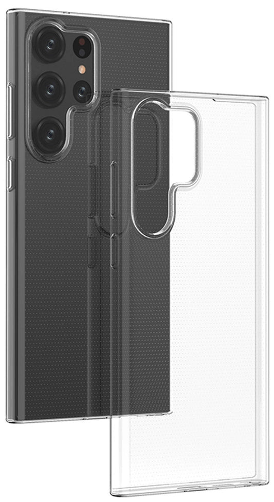 Husa pentru Samsung Galaxy S23 Ultra S918, OEM, Ultra Slim, 0.5mm, Transparenta