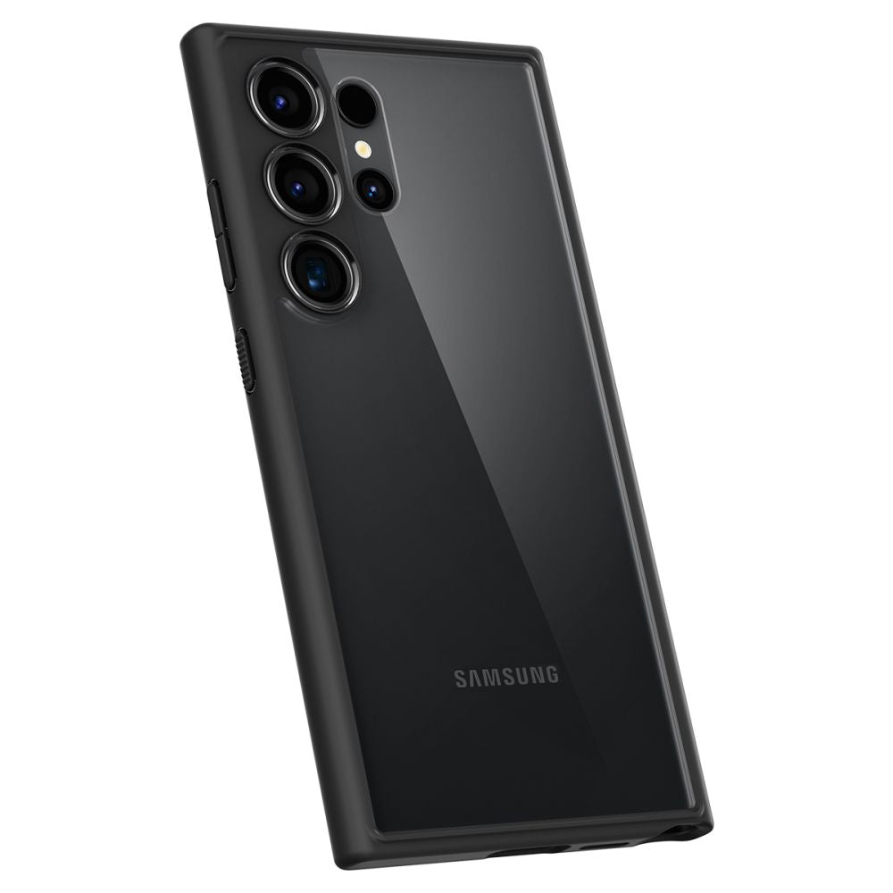 Husa pentru Samsung Galaxy S24 Ultra S928, Spigen, Ultra Hybrid, Neagra Mata ACS07295