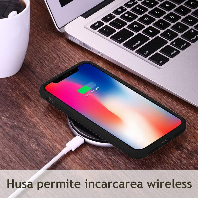 Husa pentru Samsung Galaxy A14 A145 / A14 5G A146, Techsuit, Soft Edge, Neagra