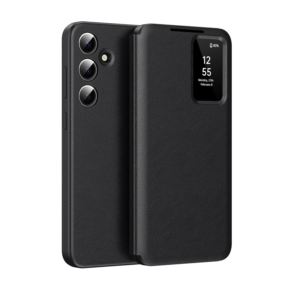 Husa pentru Samsung Galaxy A16 5G A166 / A16 4G A165, Techsuit, SmartView, Neagra