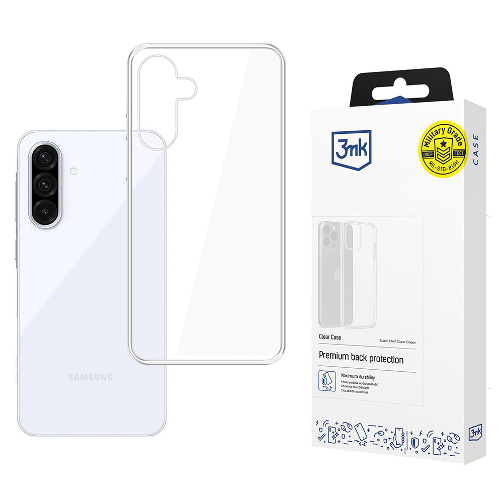 Husa pentru Samsung Galaxy A17 4G / A17 5G, 3MK, Clear, Transparenta