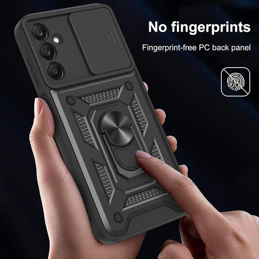 Husa pentru Samsung Galaxy A17 5G, Techsuit, CamShield, Neagra