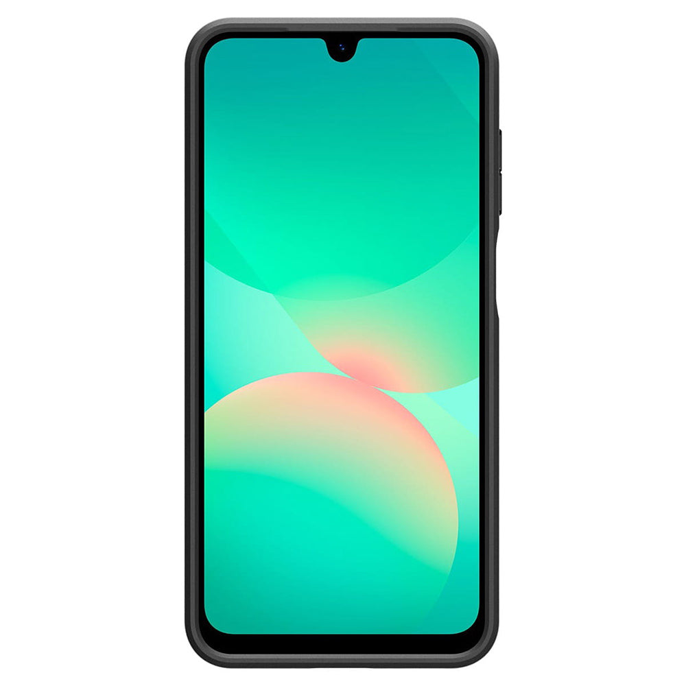 Husa pentru Samsung Galaxy A26 A266, Spigen, Liquid Air, Neagra Mata ACS09290