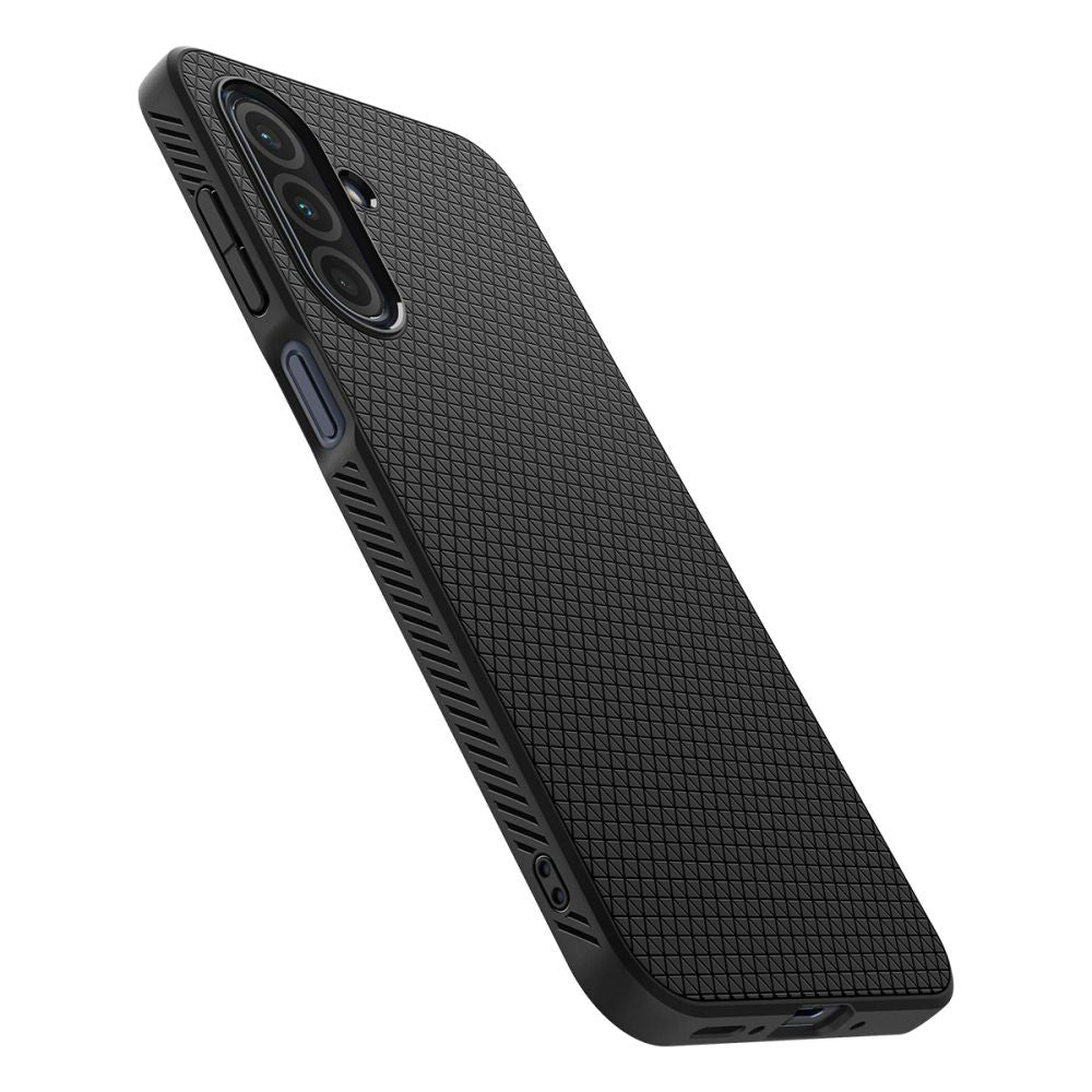 Husa pentru Samsung Galaxy A26 A266, Spigen, Liquid Air, Neagra Mata ACS09290