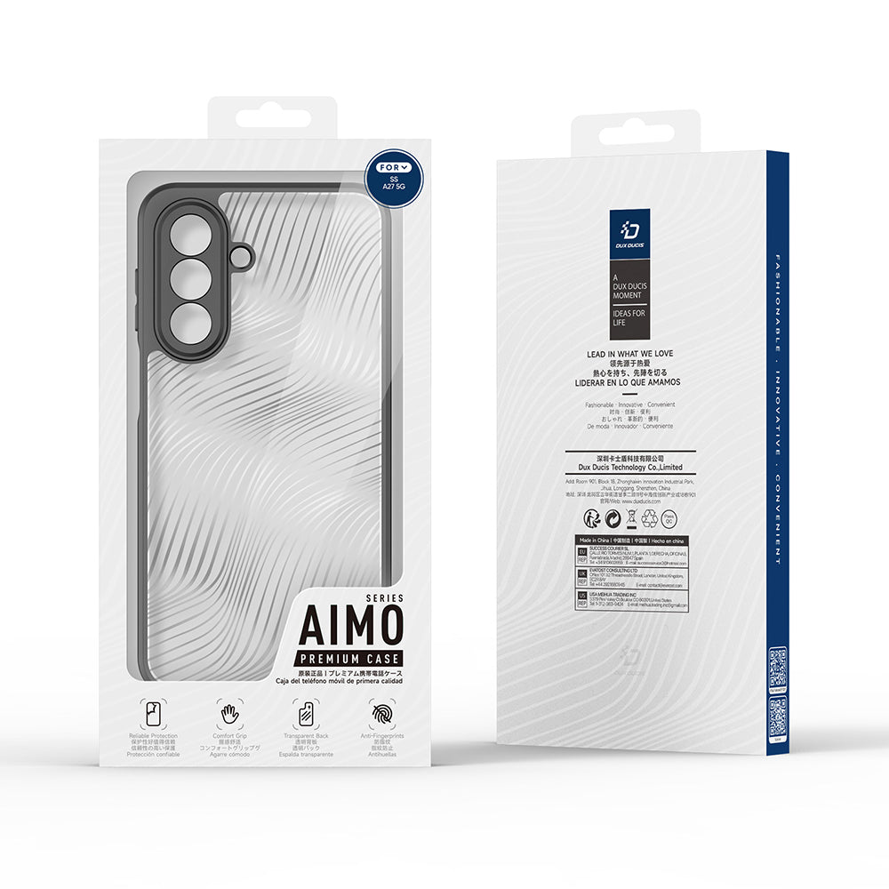 Husa pentru Samsung Galaxy A27 5G, DUX DUCIS, Aimo, Neagra