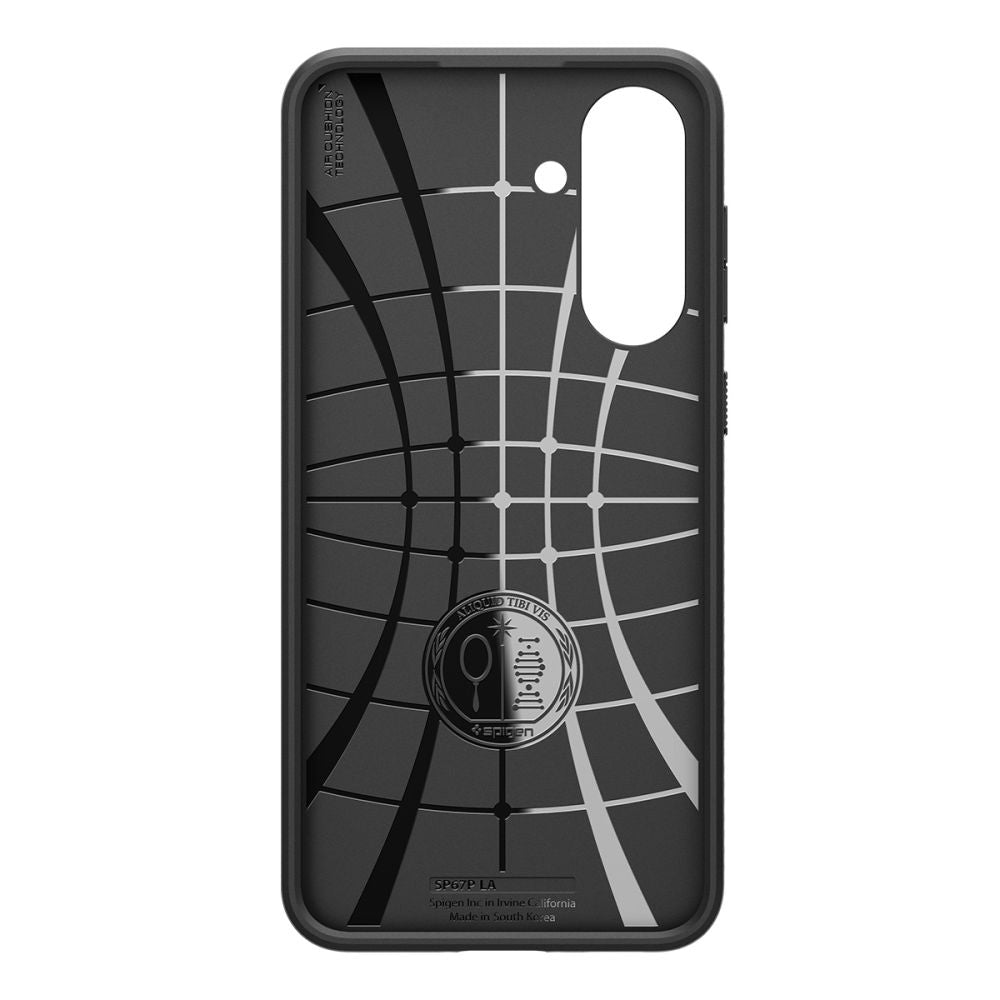 Husa pentru Samsung Galaxy A36 A366, Spigen, Liquid Air, Neagra Mata ACS09199