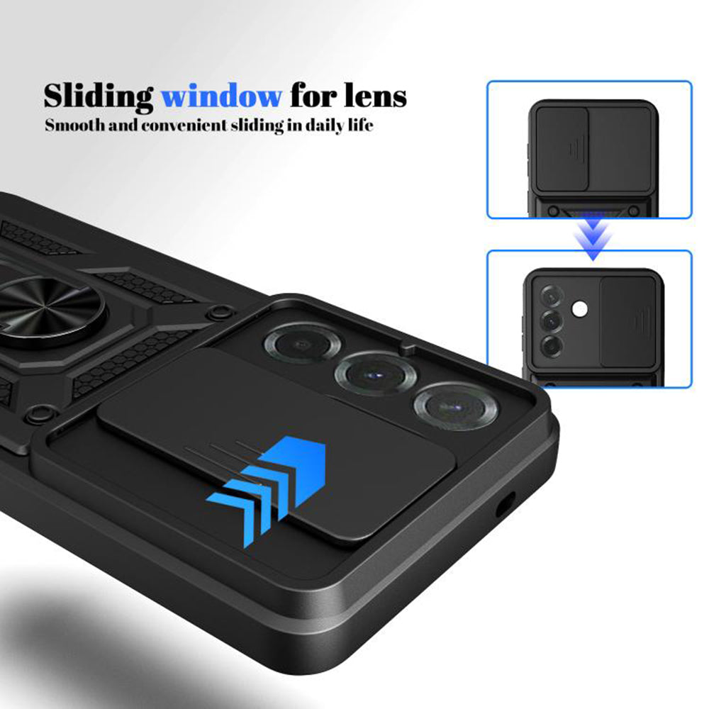 Husa pentru Samsung Galaxy A37 5G, Techsuit, CamShield, Aurie