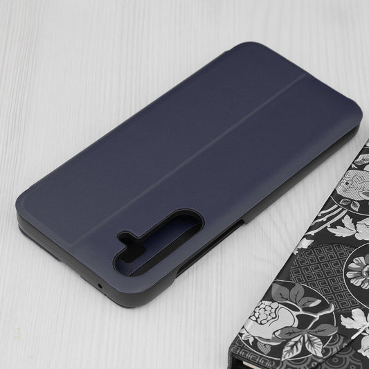 Husa pentru Samsung Galaxy A55 5G A556, Techsuit, eFold, Albastra Inchis