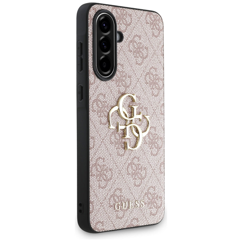 Husa pentru Samsung Galaxy A56 A566, Guess, 4G Big Logo, Roz