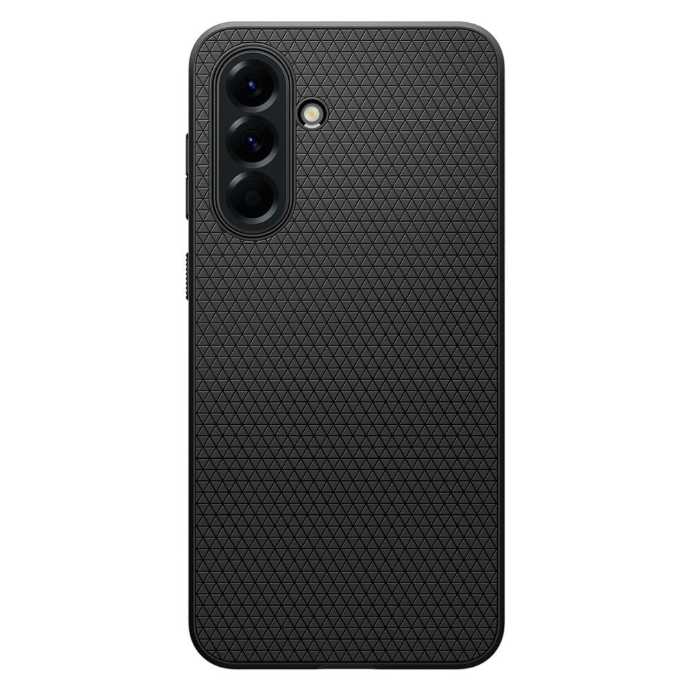 Husa pentru Samsung Galaxy A56 A566, Spigen, Liquid Air, Neagra Mata ACS09291