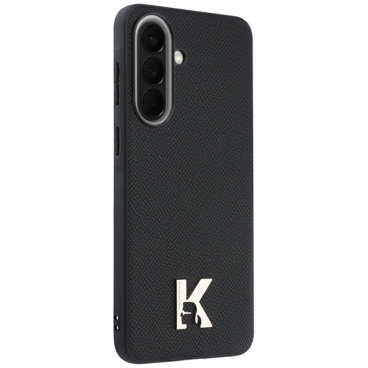 Husa pentru Samsung Galaxy A57 5G, Karl Lagerfeld, Karl Head Logo, Neagra