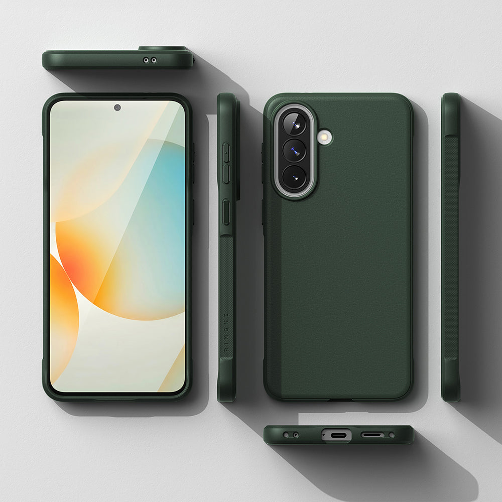 Husa pentru Samsung Galaxy A57 5G, Ringke, Onyx, Verde Inchis