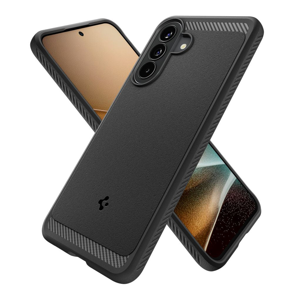 Husa pentru Samsung Galaxy A57 5G, Spigen, Rugged Armor, Neagra ACS09794