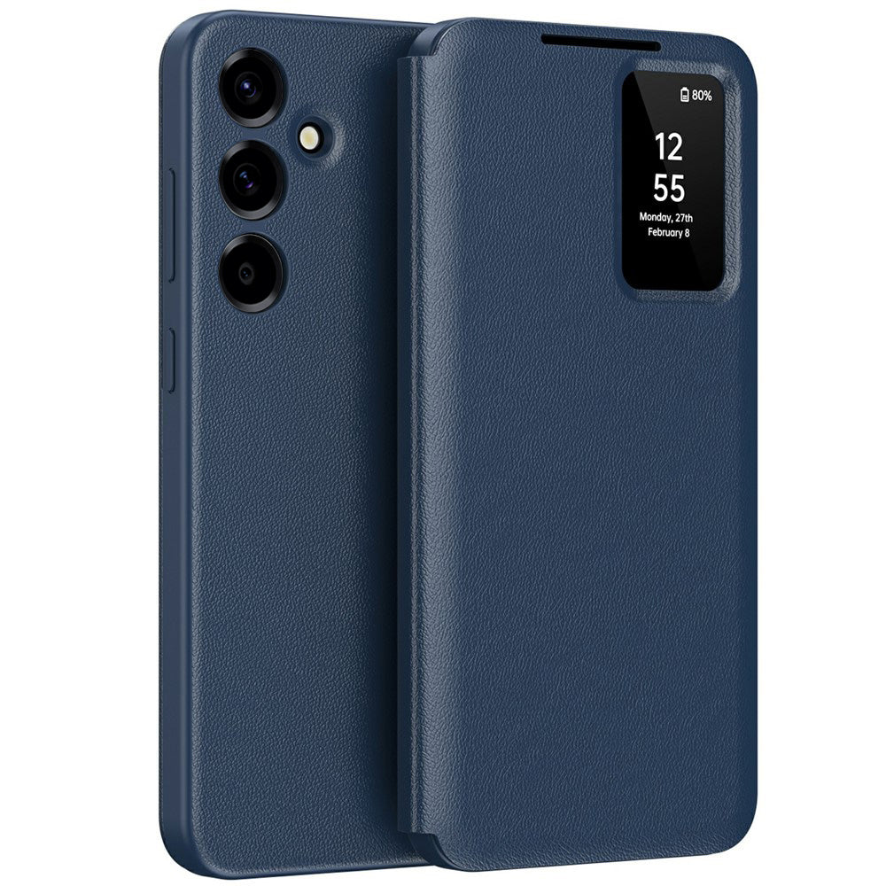 Husa pentru Samsung Galaxy A57 5G, Techsuit, SmartView, Albastra