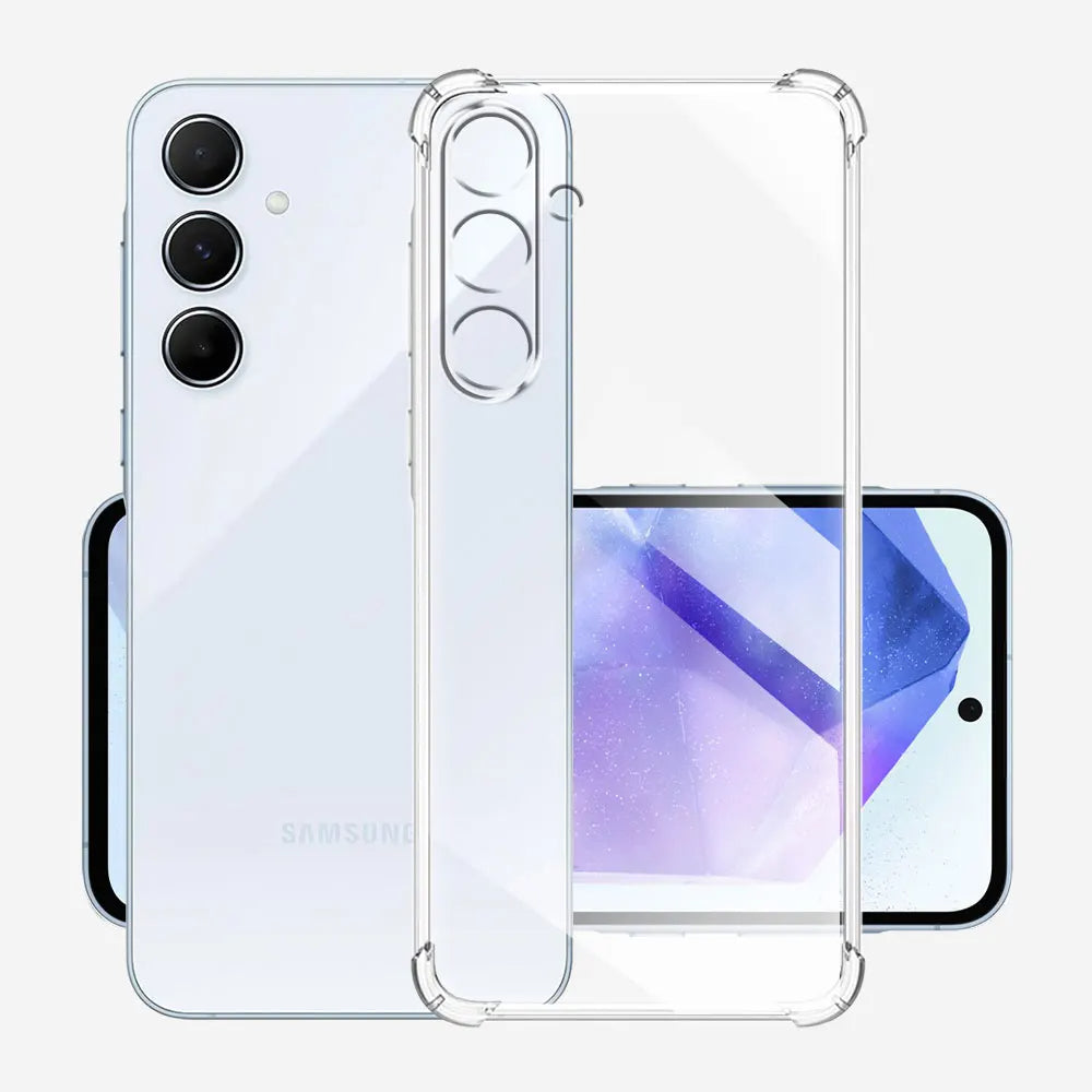Husa pentru Samsung Galaxy M15, Techsuit, Shockproof Clear, Transparenta