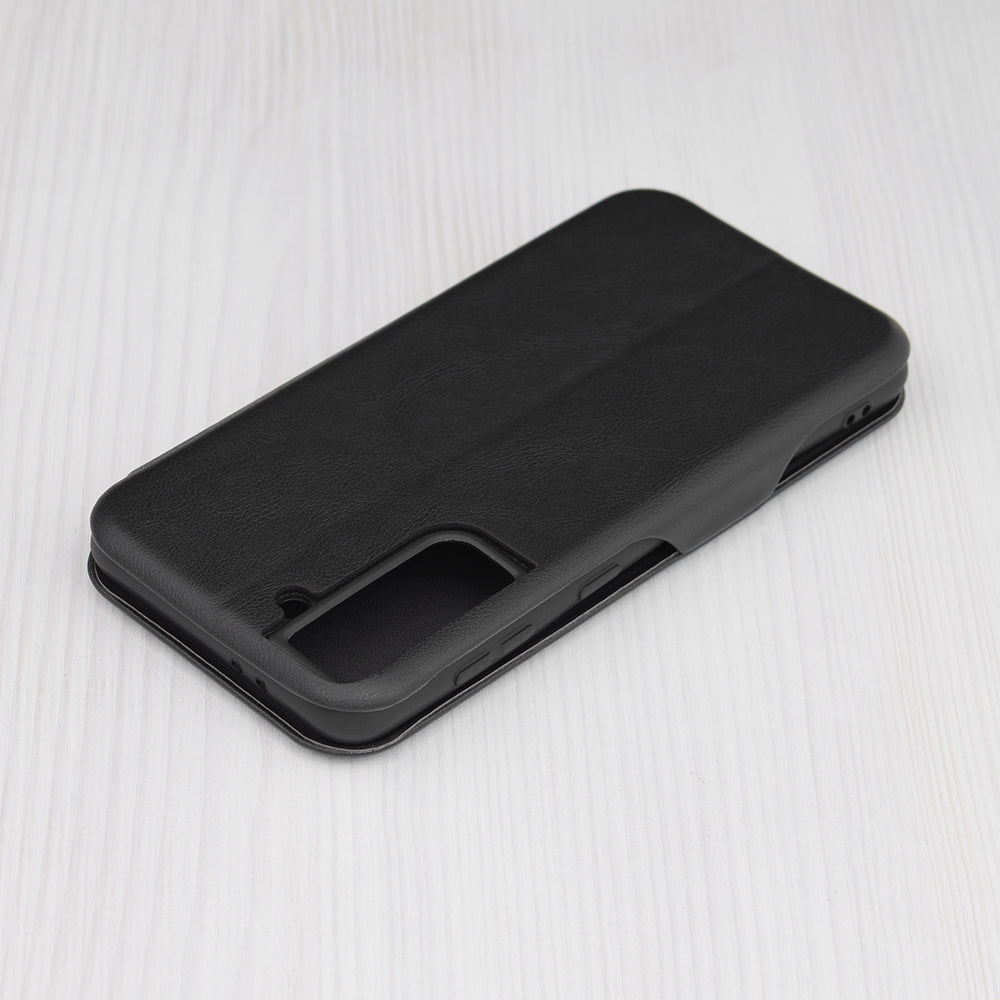 Husa pentru Samsung Galaxy S21 5G G991, Techsuit, Safe Wallet Plus, Neagra