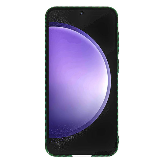 Husa pentru Samsung Galaxy S23 FE S711, Techsuit, Carbonite FiberShell, Verde