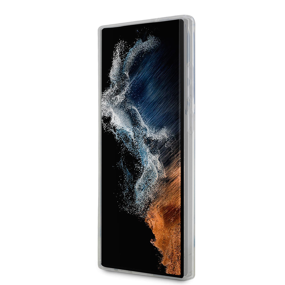 Husa pentru Samsung Galaxy S23 Ultra S918, Karl Lagerfeld, Ikonik Choupette, Transparenta