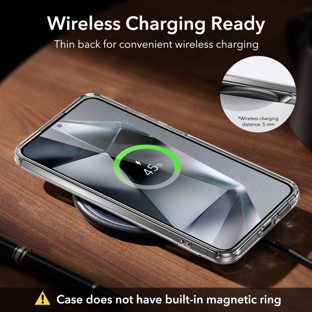 Husa pentru Samsung Galaxy S24+ S926, ESR, Air Shield Boost Kickstand, Transparenta