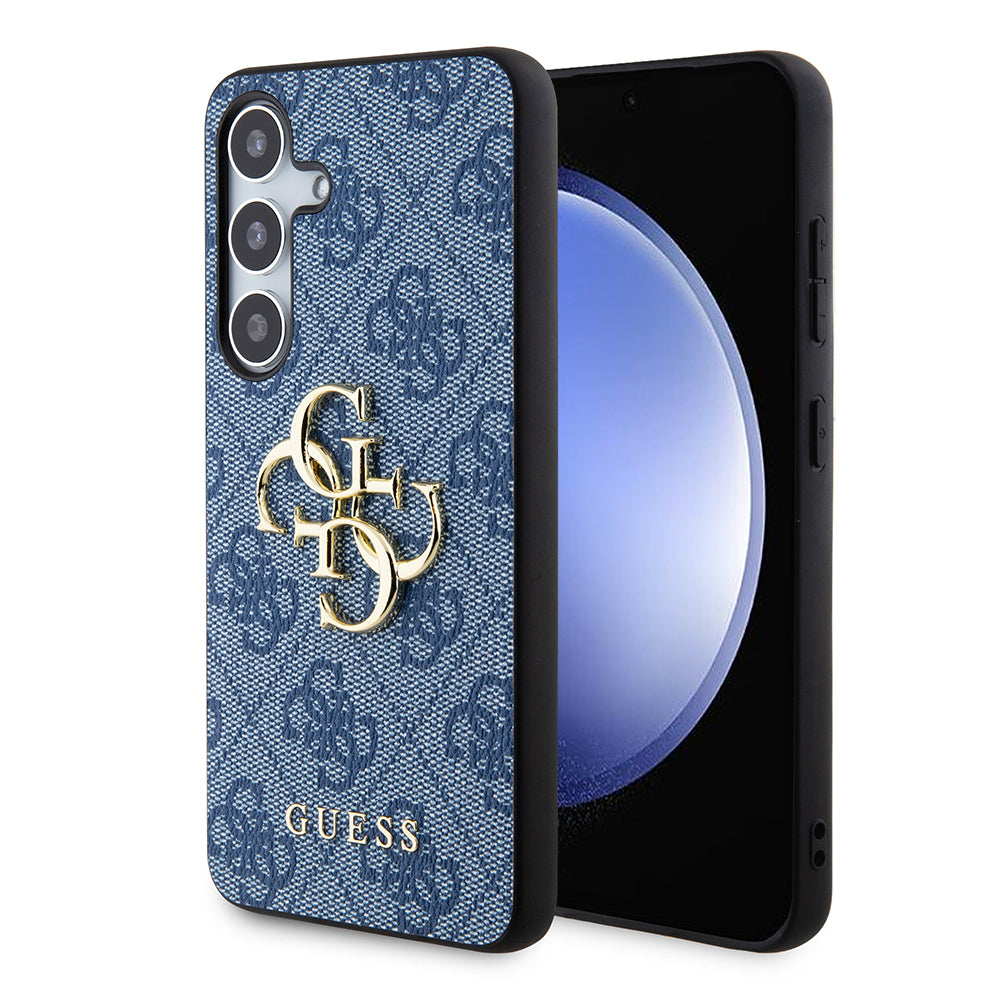 Husa pentru Samsung Galaxy S24+ S926, Guess, 4G Big Logo, Albastra