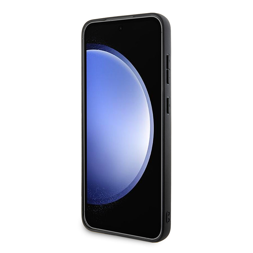 Husa pentru Samsung Galaxy S24+ S926, Karl Lagerfeld, Saffiano Karl & Choupette Metal, Gri