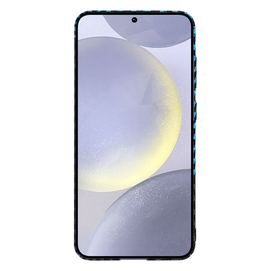 Husa pentru Samsung Galaxy S24+ S926, Techsuit, Carbonite FiberShell, Neagra Bleu