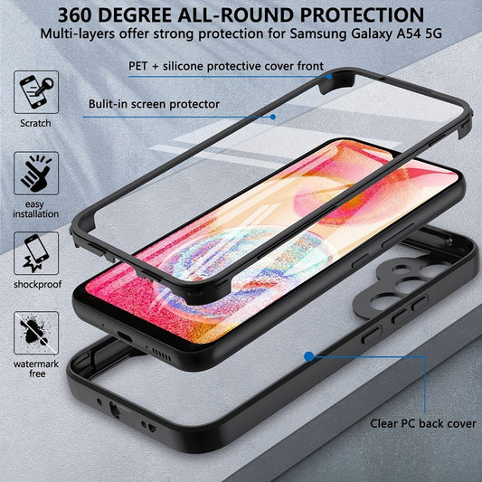 Husa pentru Samsung Galaxy S24+ S926, Techsuit, ColorVerse 360, Albastra