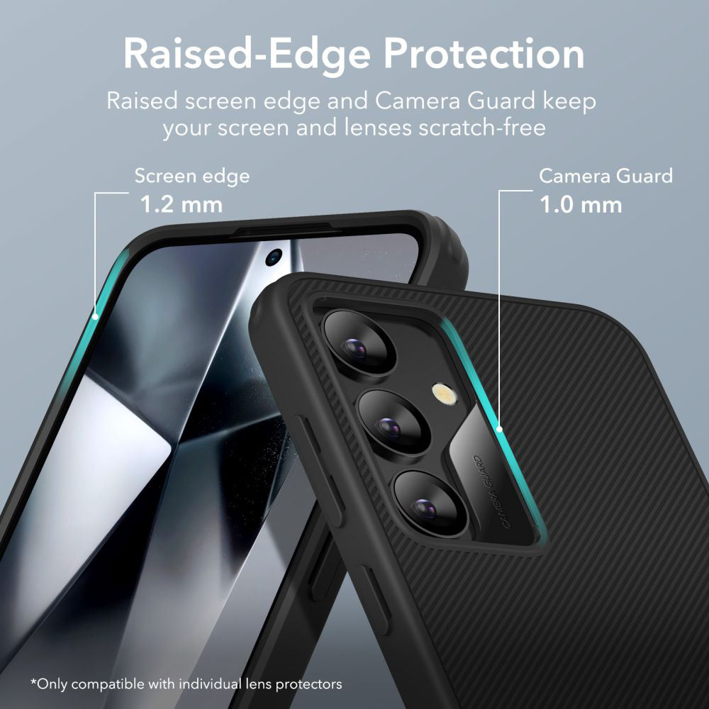 Husa pentru Samsung Galaxy S24 S921, ESR, Air Shield Boost Kickstand, Neagra