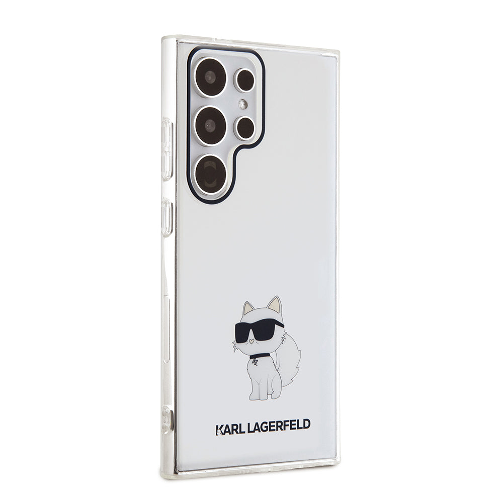 Husa pentru Samsung Galaxy S24 Ultra S928, Karl Lagerfeld, IML Luxury Choupette, Transparenta