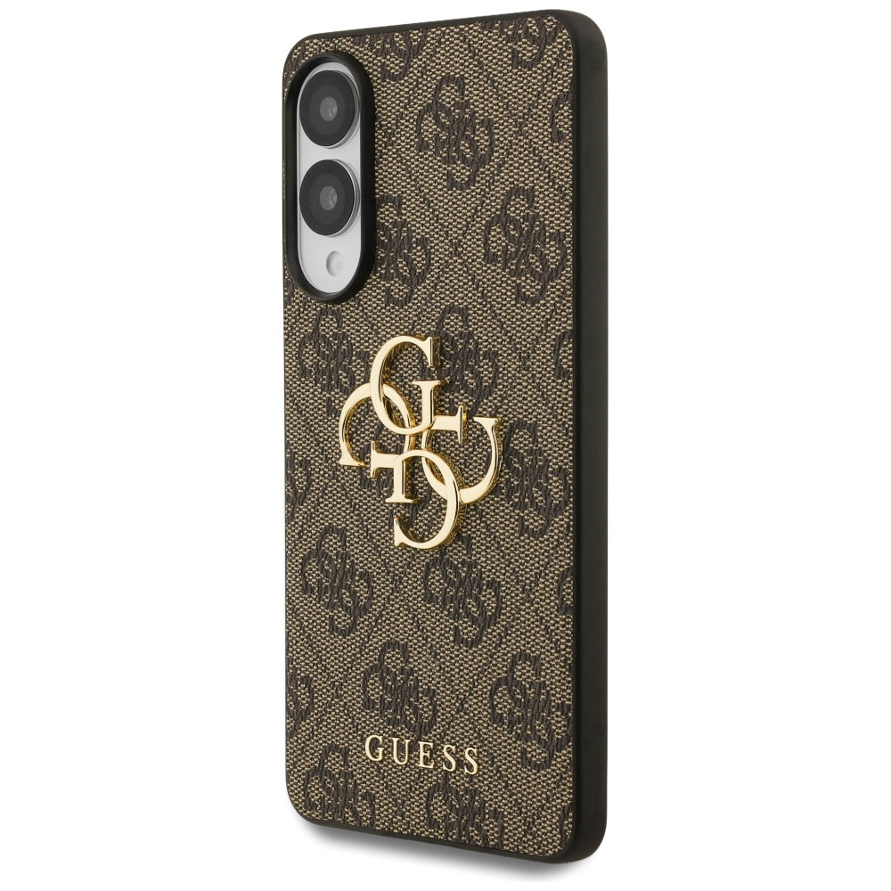 Husa pentru Samsung Galaxy S25 Edge S937, Guess, Big 4G Logo Classic, Maro