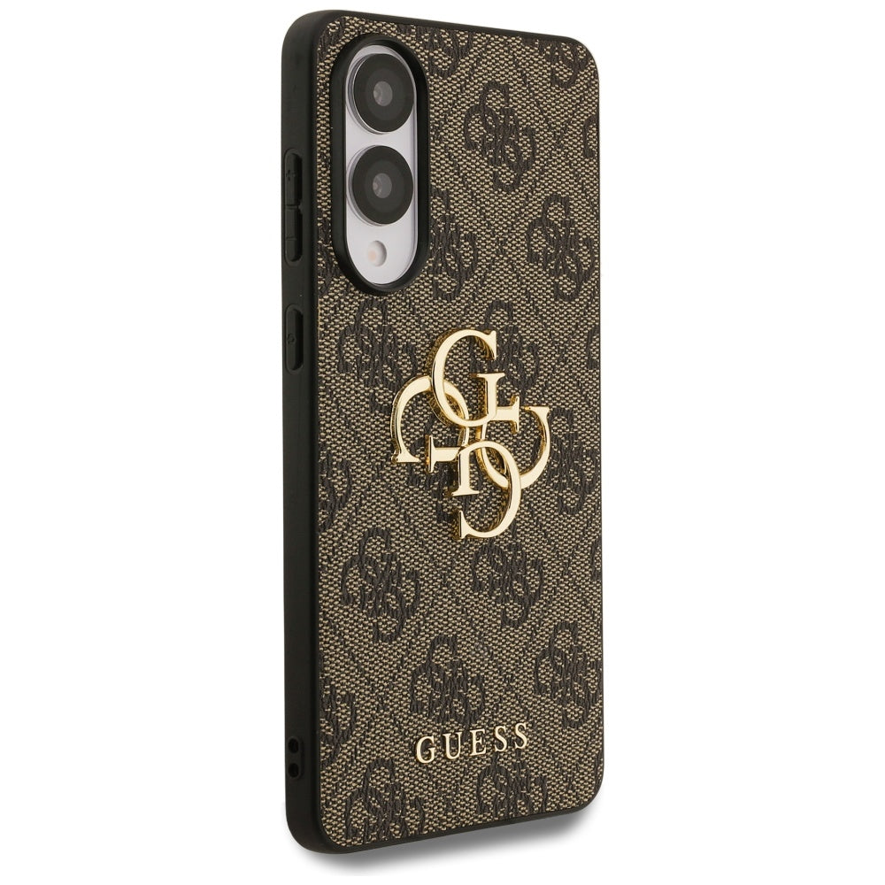 Husa pentru Samsung Galaxy S25 Edge S937, Guess, Big 4G Logo Classic, Maro