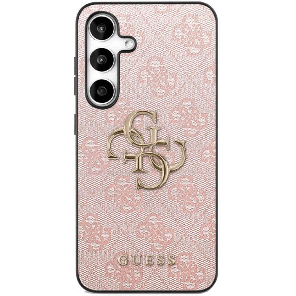Husa pentru Samsung Galaxy S25 FE, Guess, 4G Metal Logo, Roz