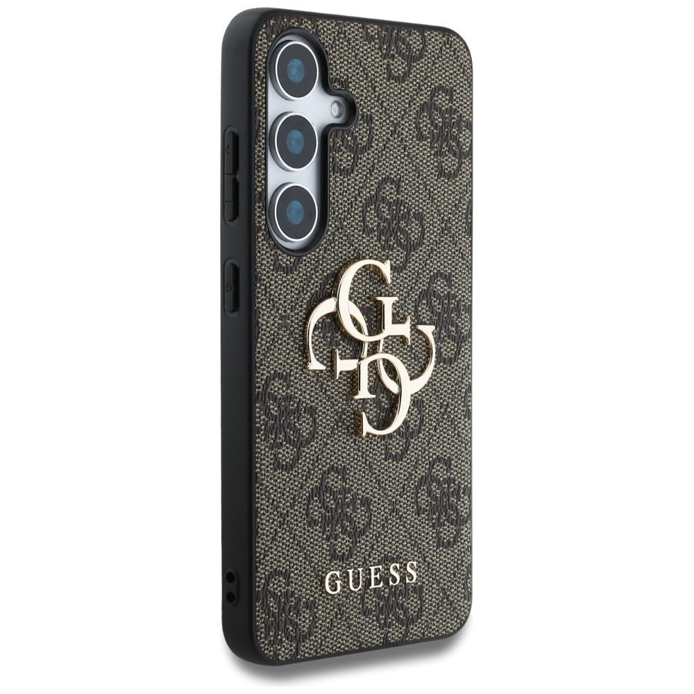 Husa pentru Samsung Galaxy S25+ S936, Guess, 4G Big Logo, Maro