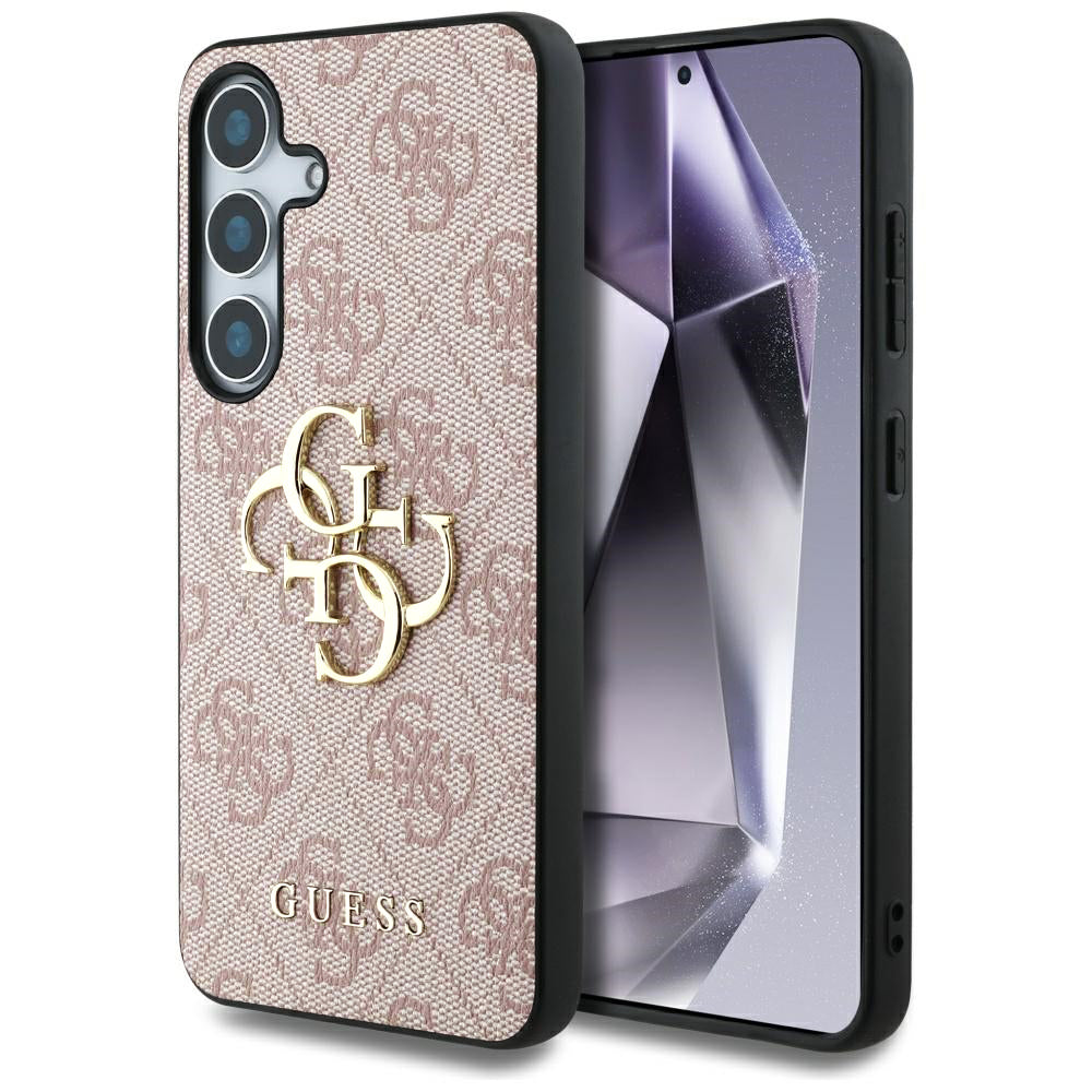 Husa pentru Samsung Galaxy S25+ S936, Guess, 4G Big Logo, Roz