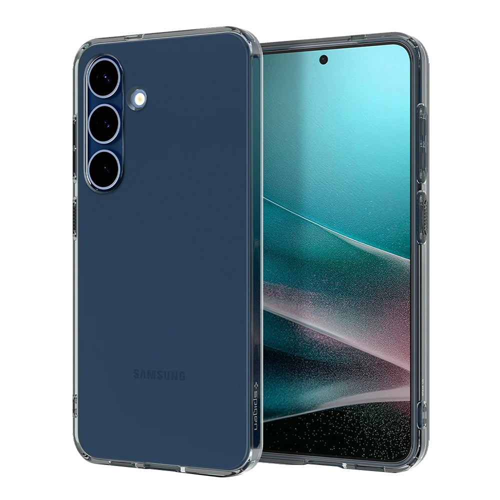 Husa pentru Samsung Galaxy S25+ S936, Spigen, Liquid Crystal, Fumurie ACS08975