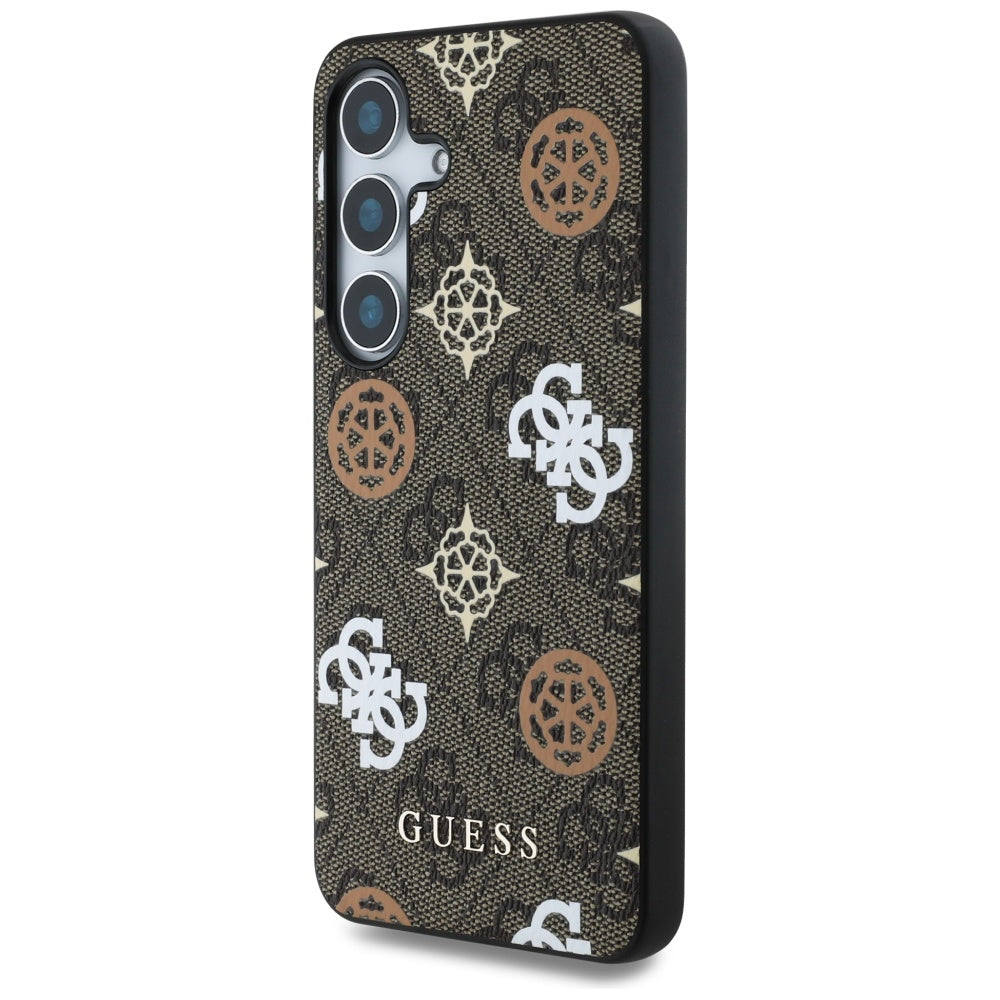 Husa pentru Samsung Galaxy S25 S931, Guess, 4G Peony, Maro