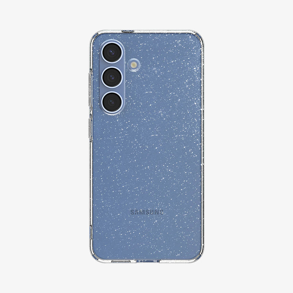 Husa pentru Samsung Galaxy S25 S931, Spigen, Liquid Crystal Glitter, Transparenta ACS08997