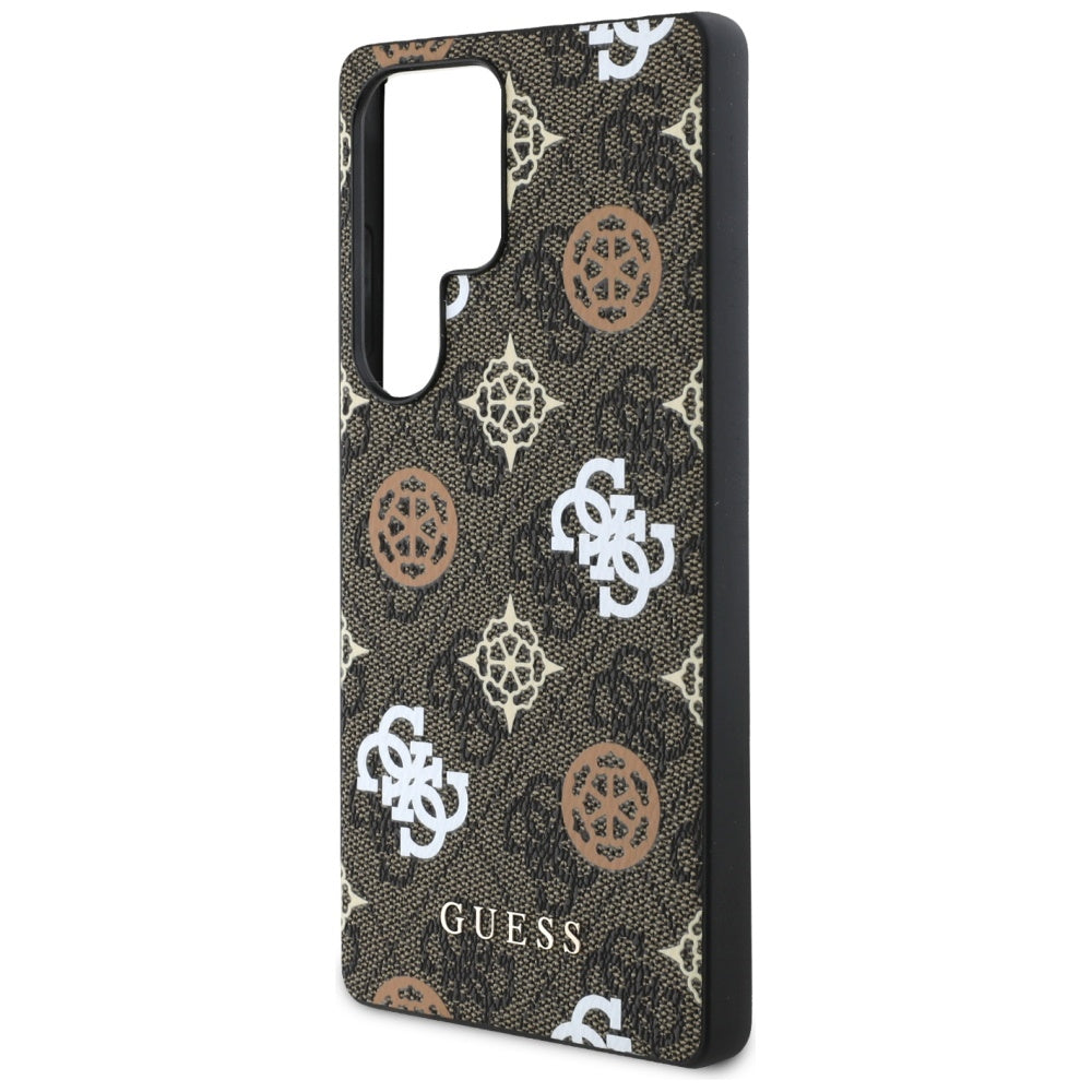 Husa pentru Samsung Galaxy S25 Ultra S938, Guess, 4G Peony, Maro