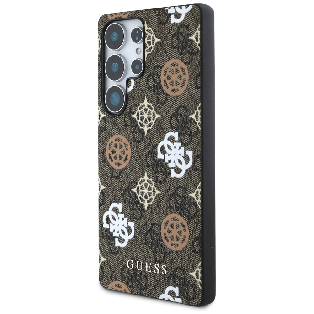 Husa pentru Samsung Galaxy S25 Ultra S938, Guess, 4G Peony, Maro