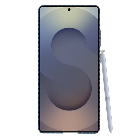 Husa pentru Samsung Galaxy S25 Ultra S938, Techsuit, Carbonite FiberShell, Turcoaz