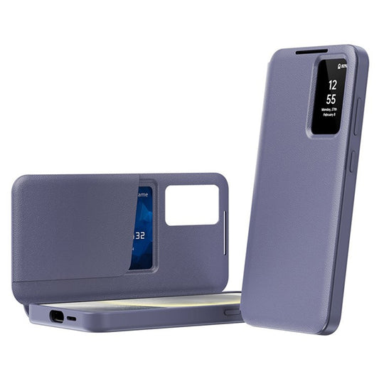Husa pentru Samsung Galaxy S25 Ultra S938, Techsuit, SmartView, Mov