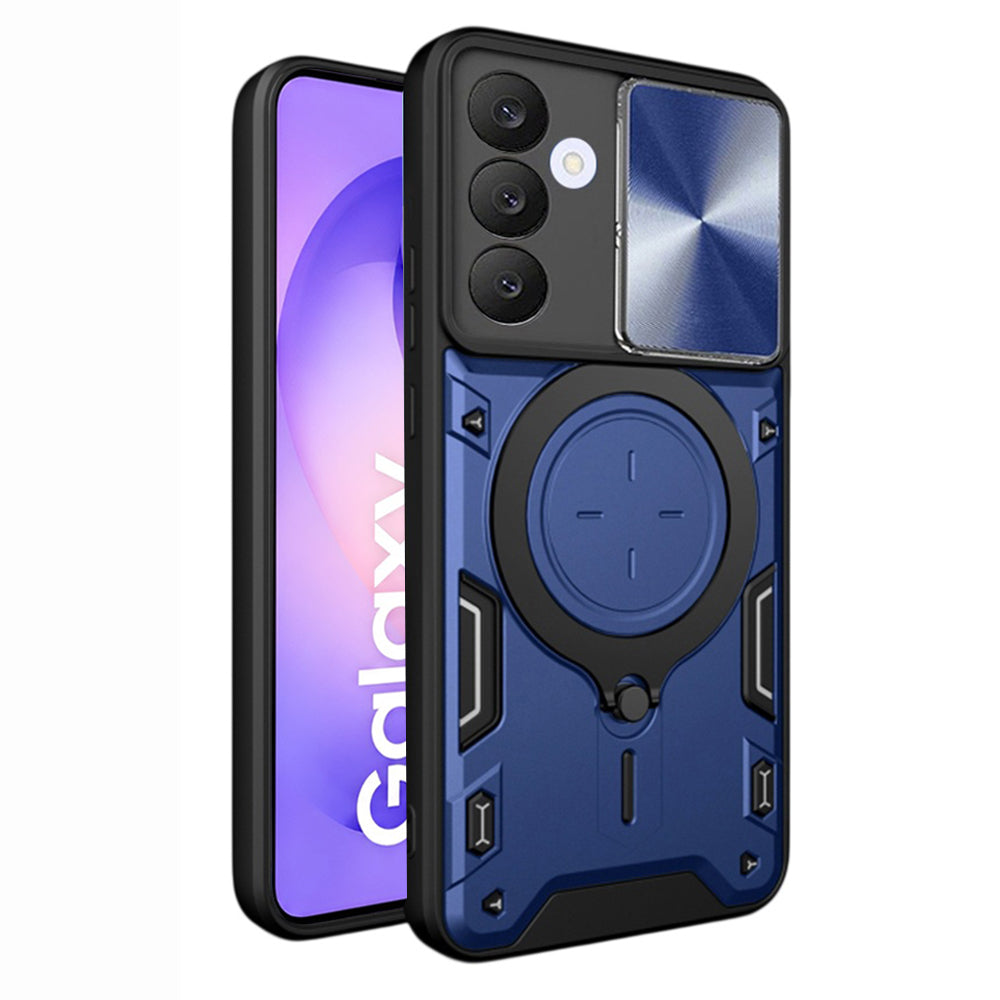 Husa pentru Samsung Galaxy S26 FE S741 / S25 FE, Techsuit, CamGuard Pro, Albastra
