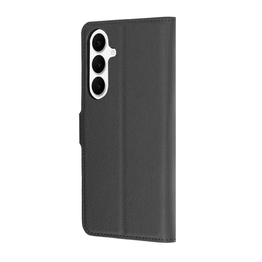 Husa pentru Samsung Galaxy S26 FE S741 / S25 FE, Techsuit, Leather Folio, Neagra