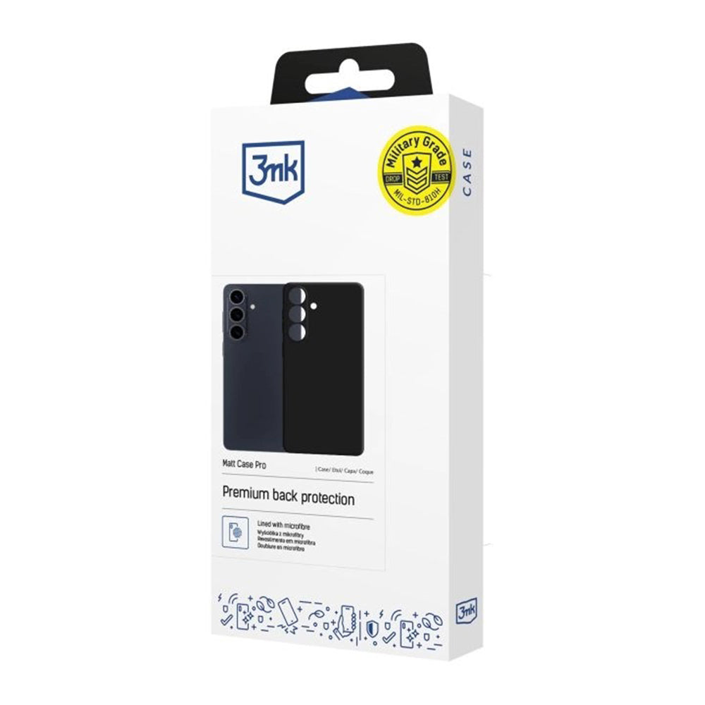 Husa pentru Samsung Galaxy S26 Plus S947, 3MK, Pro, Neagra Mata