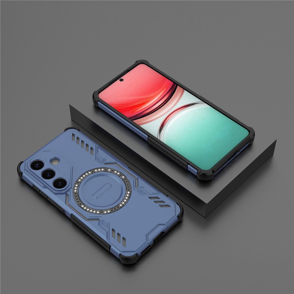 Husa MagSafe pentru Samsung Galaxy S26 Plus, Techsuit, ArmorMag, Albastra