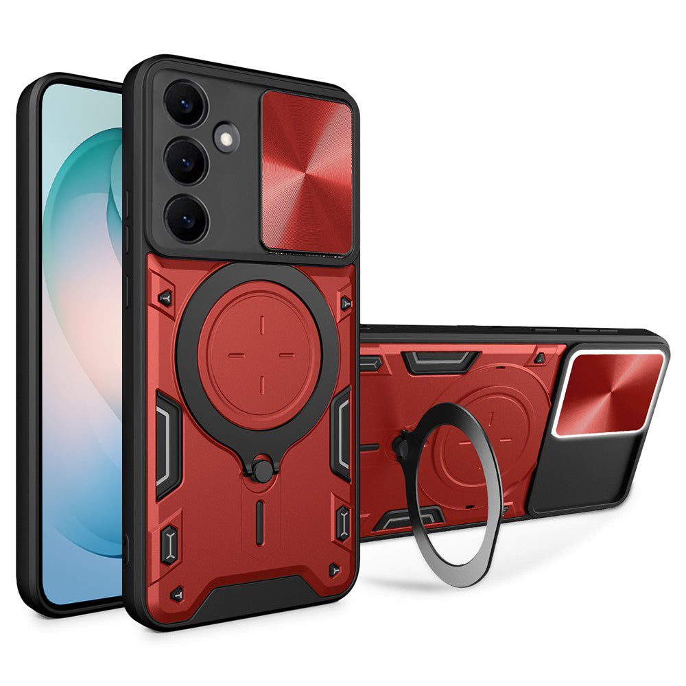 Husa pentru Samsung Galaxy S26 Plus S947, Techsuit, CamGuard Pro, Rosie